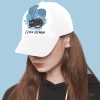 I Love Cat Mom  - Snapback Hat G(Front Panel Customization)