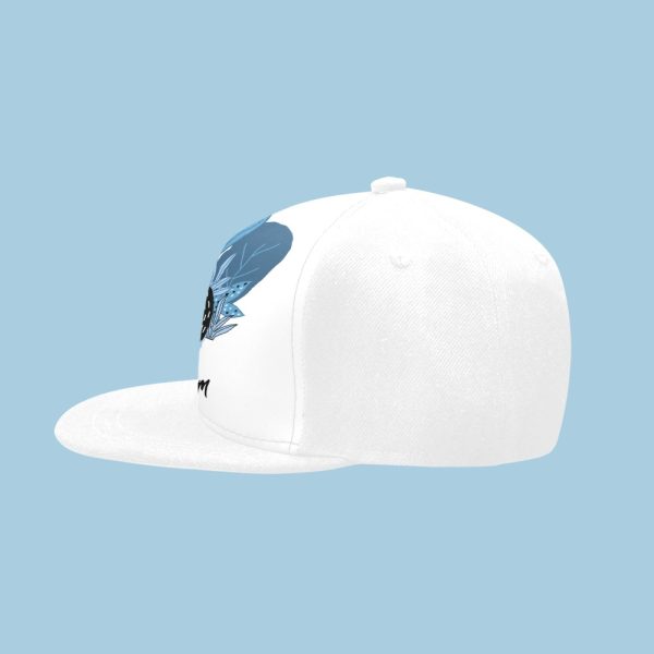 I Love Cat Mom  - Snapback Hat G(Front Panel Customization)