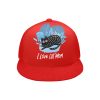 I Love Cat Mom  - Snapback Hat G(Front Panel Customization)