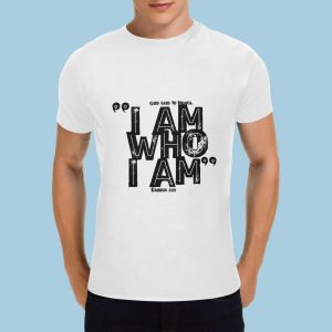 God said to Moses I AM WHO I AM 1 - Men's Gildan T-shirt 100% Cotton (USA Size) (Model T02)