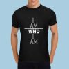 God said to Moses I AM WHO I AM 3 - Men's Gildan T-shirt 100% Cotton (USA Size) (Model T02)