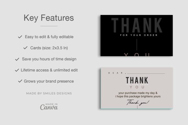 Brea Thank You Card