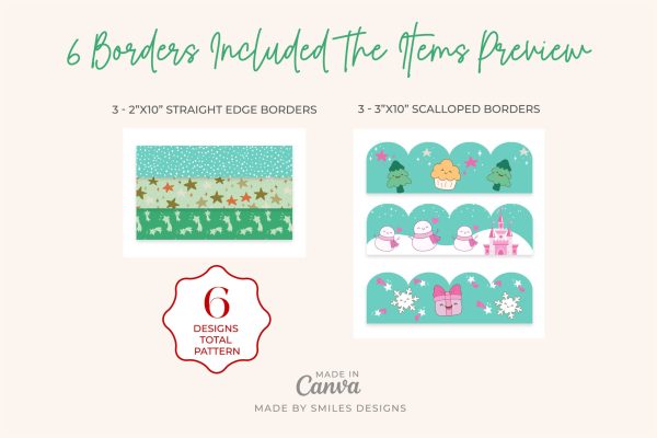 Winter Wonderland Classroom Bulletin Board Kit - Holiday Themes V1-3