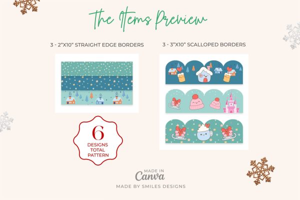 single product page design_Winter Wonderland Classroom Bulletin Board Borders Classroom Decor_V4-3