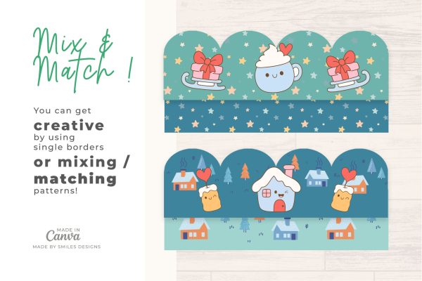 single product page design_Winter Wonderland Classroom Bulletin Board Borders Classroom Decor_V4-4