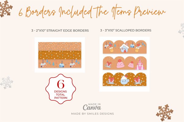 single product page design_Winter Wonderland Classroom Bulletin Board Kit - Holiday Themes V5-3